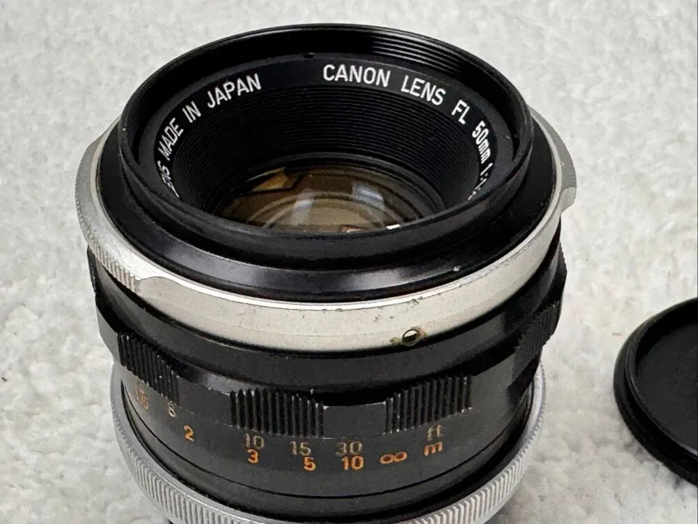 Canon FL 50mm f/1.8 Manual Focus Standard Lens